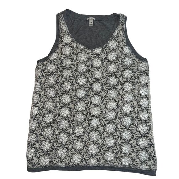 J. Crew Tops - J Crew Tank Womens XS Floral Cottagecore Fairycore Lace Top Sleeveless Shirt
